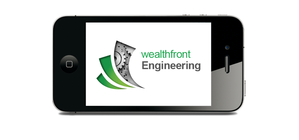 Logo & Blog 3 logo wealthfront sur mobile