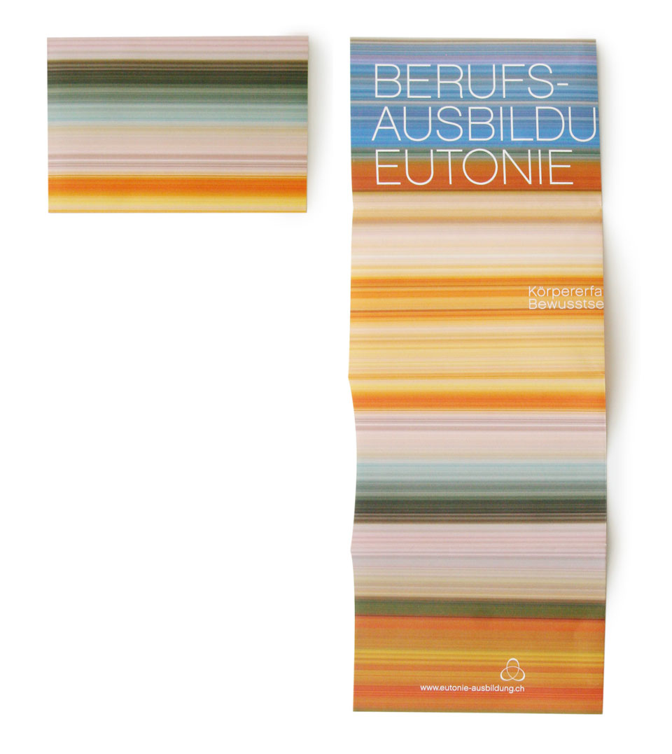 Visuel de la brochure dépliée