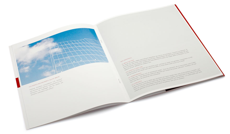 Corporate Identity - Feldman Enchères Immobilières 6 Visuel du contenu de la brochure