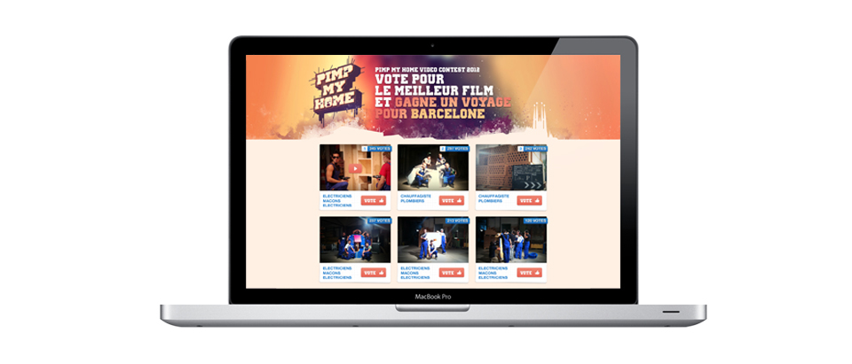 Concours vidéo en ligne 5 Plateforme du concours vidéo en ligne
