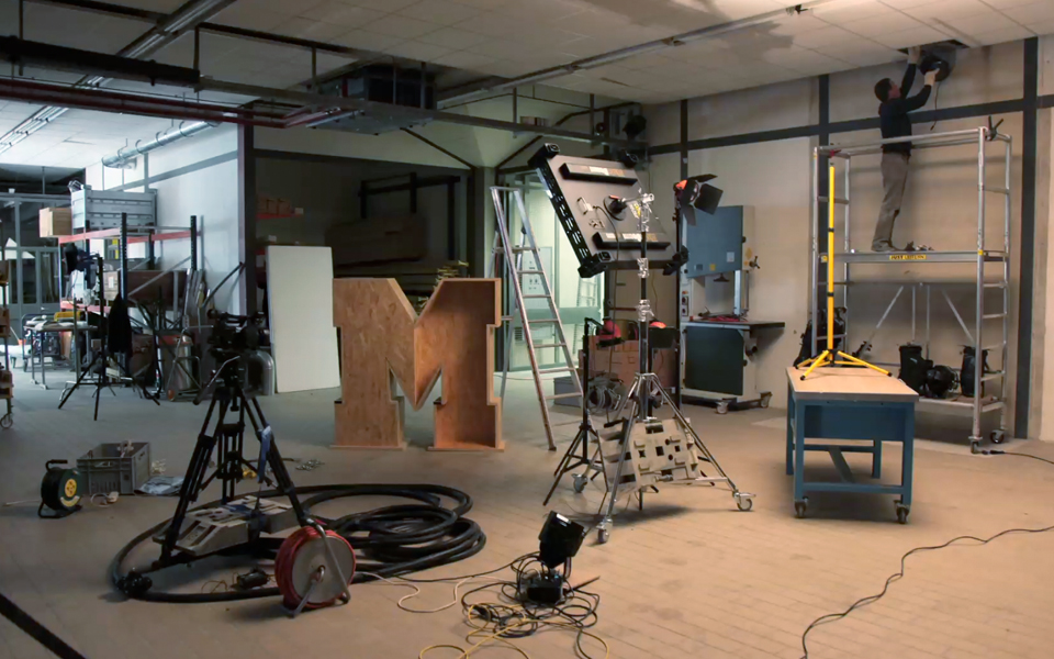 Concours vidéo en ligne 8 Préparation du studio shooting pour le concours vidéo en ligne