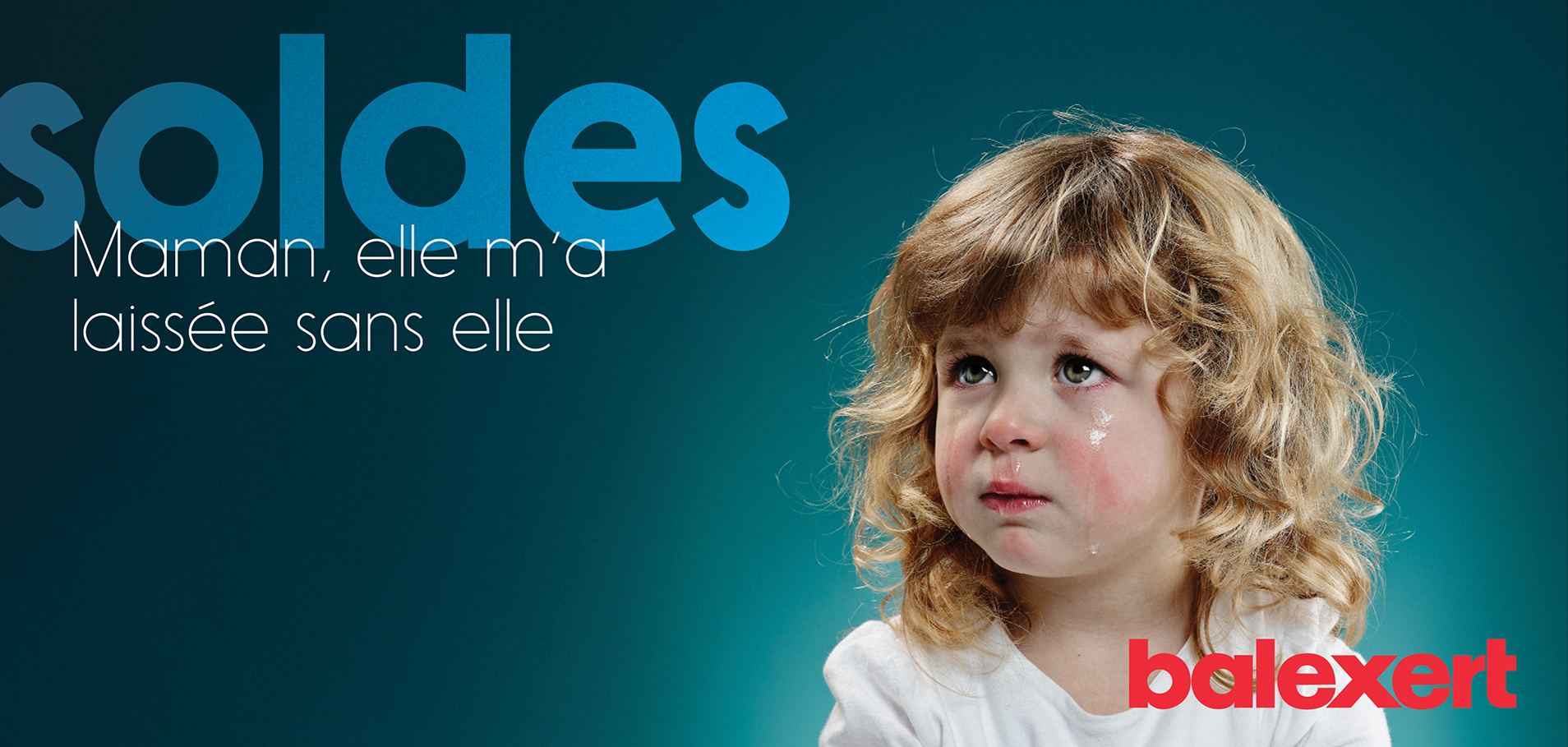 Balexert lance ses soldes de janvier en fanfare 1 Close up sur une affiche de la campagne d'affichage
