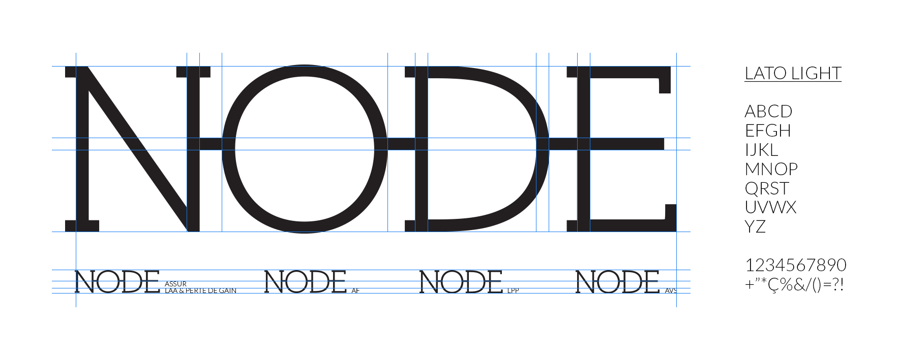 NODE: création d'une nouvelle identité visuelle 3 Le nouveau logo de NODE