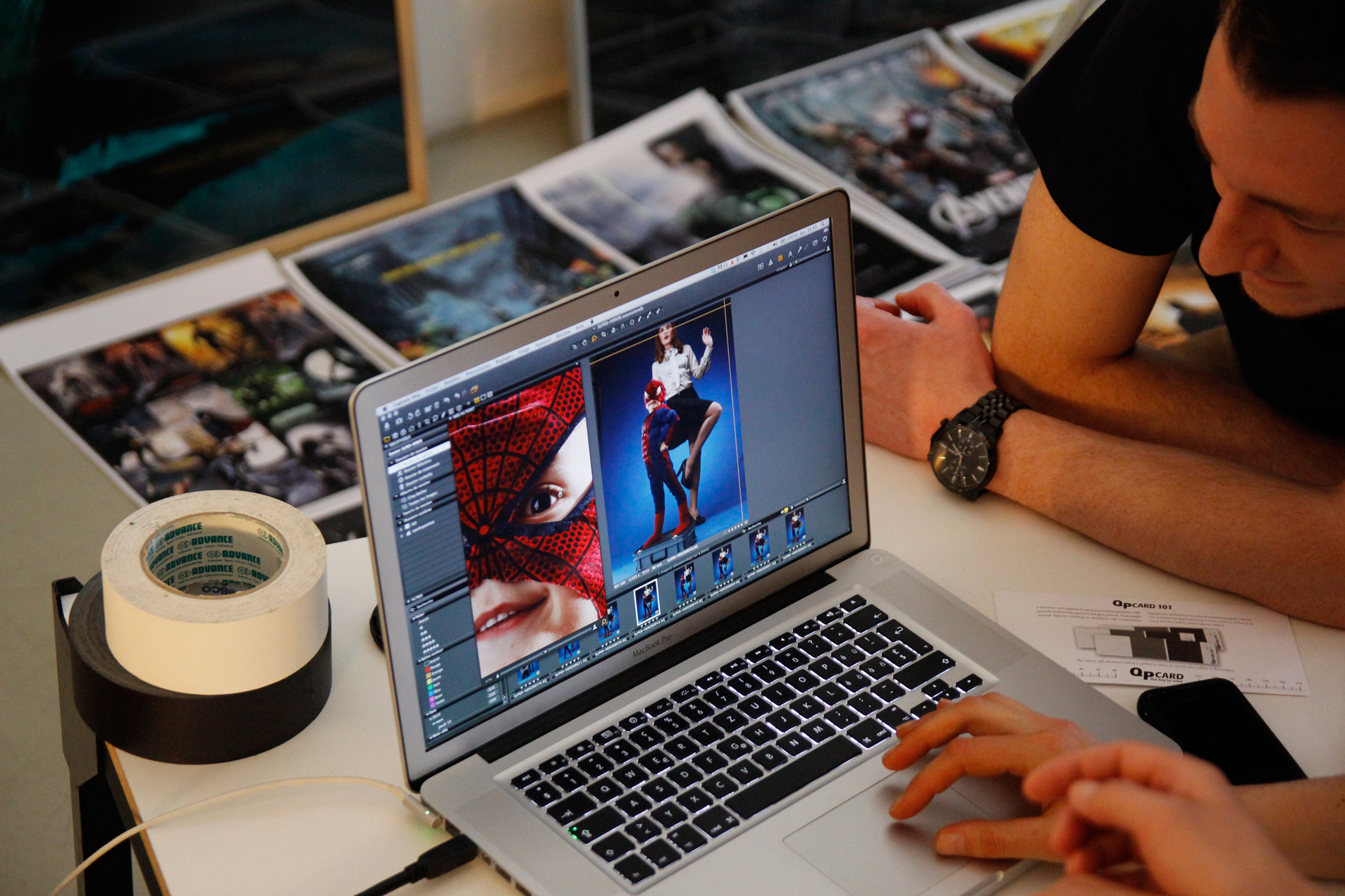 Campagne d'affichage 4 Montage d'une affiche a partir du shooting photo