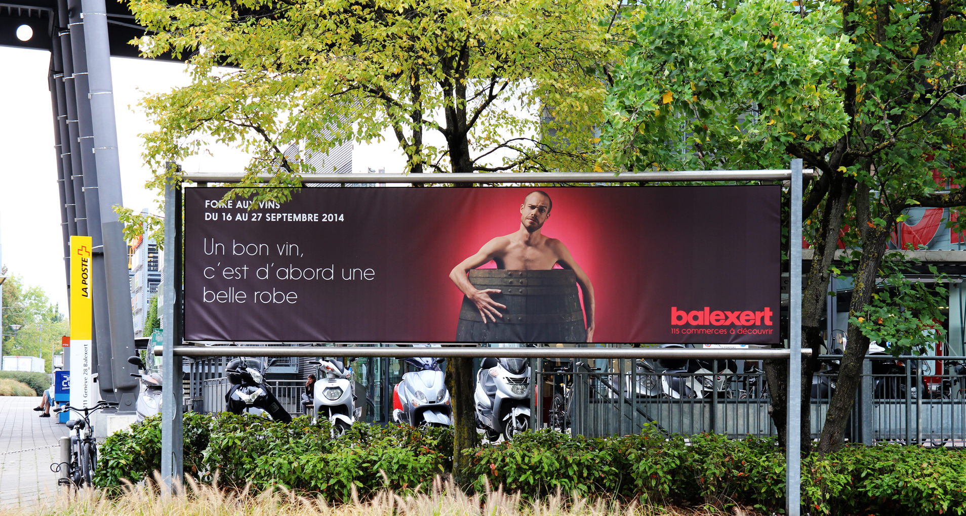 Campagne d'affichage 11 Visuel d'une affiche en ville