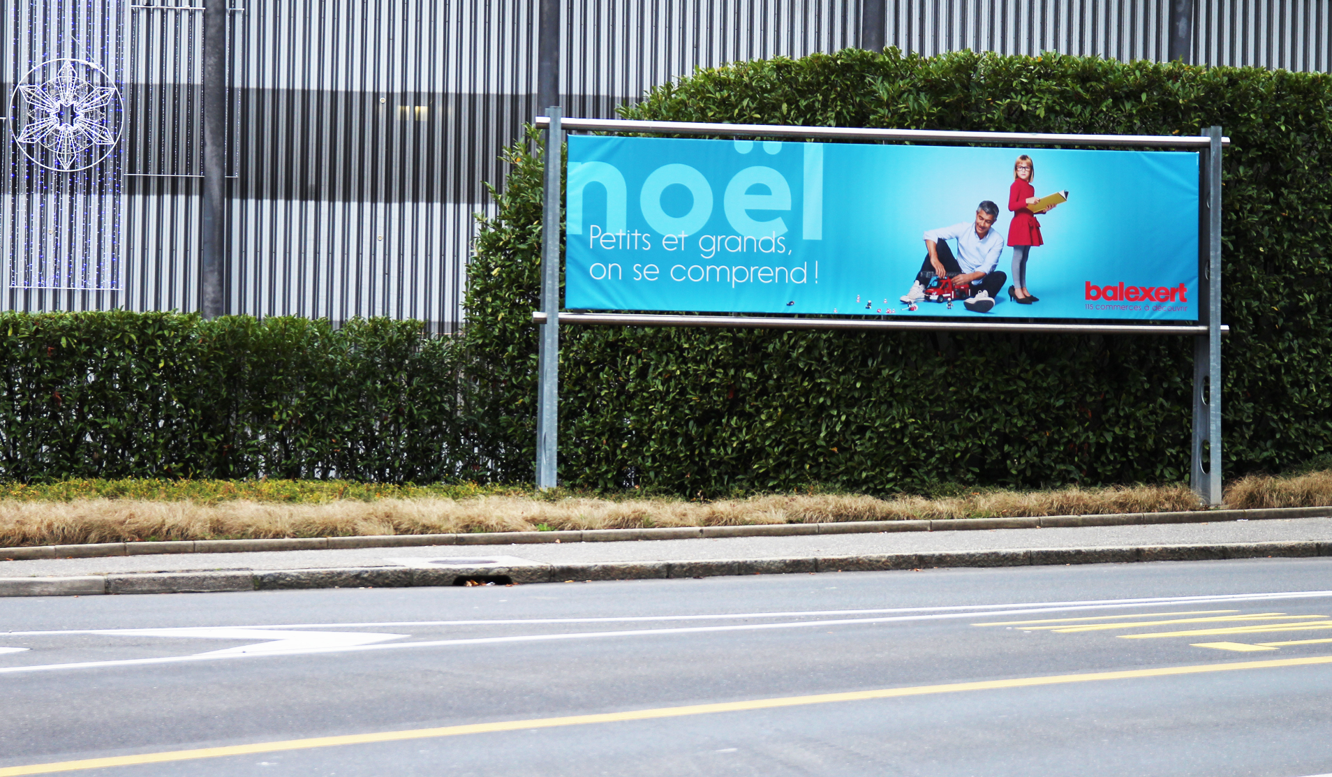 Campagne d'affichage 17 Visuel d'une affiche en extérieur