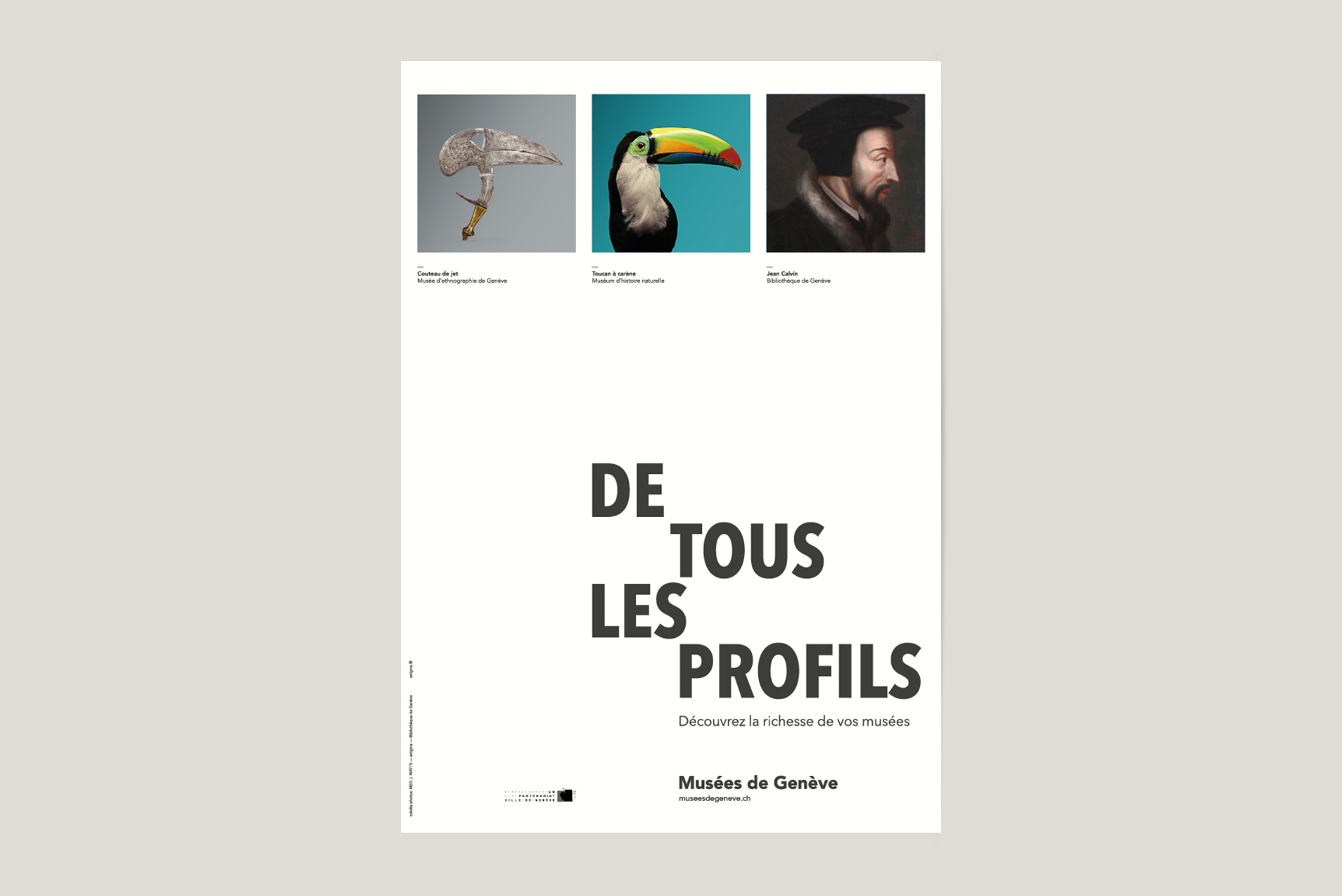 Une campagne unique pour les Musées 4 Affiche 1