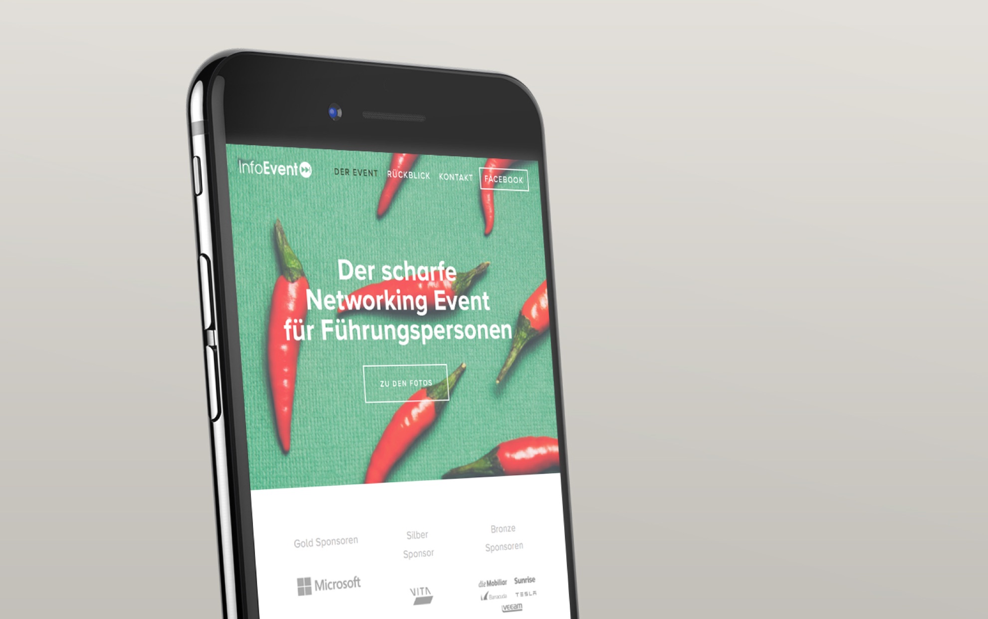 Pimenter le branding d’un événement de networking IT 5 Isolutions Infoevent, Smartphone