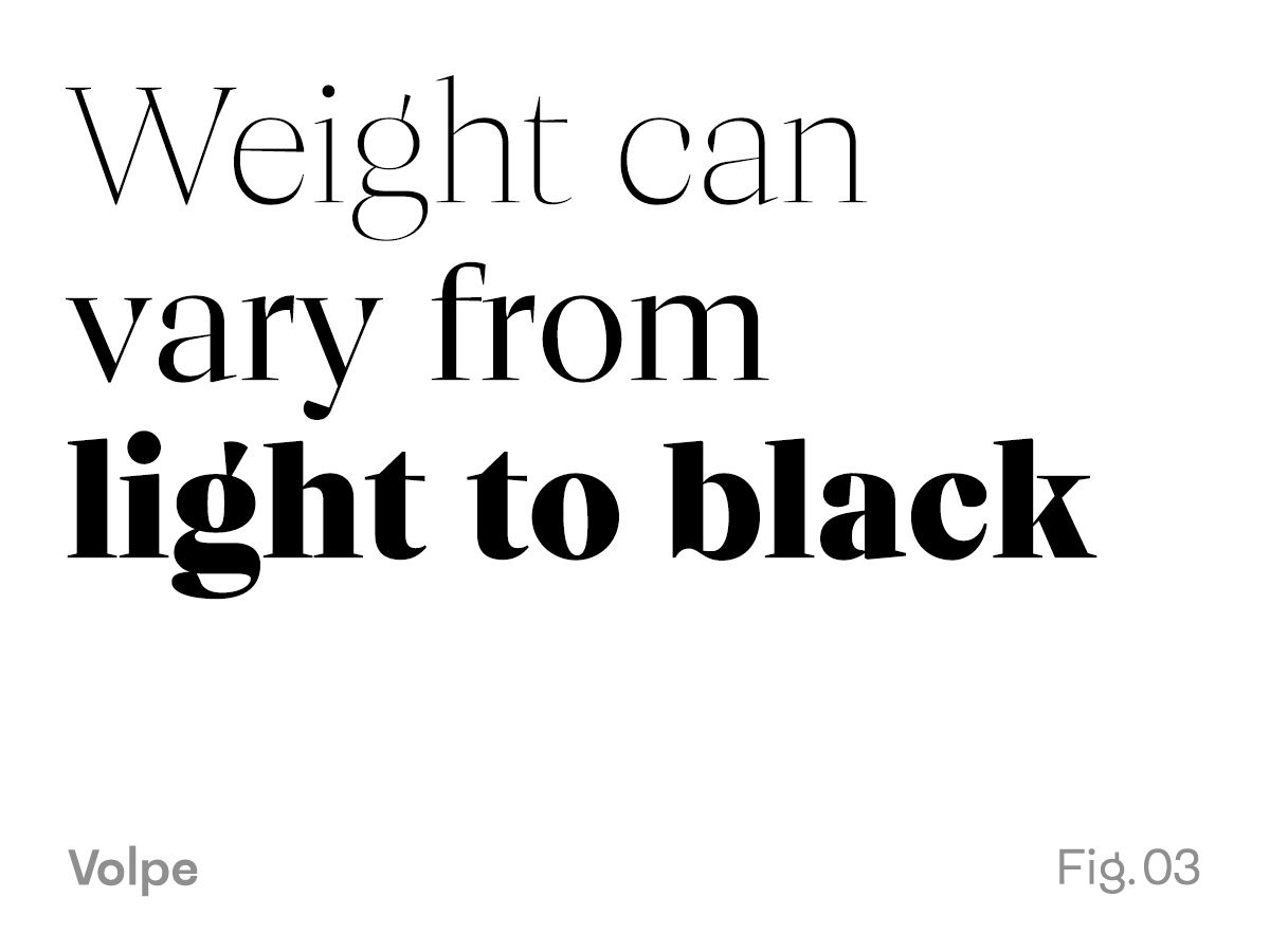 Type Design 5 What's weight in Type Design?