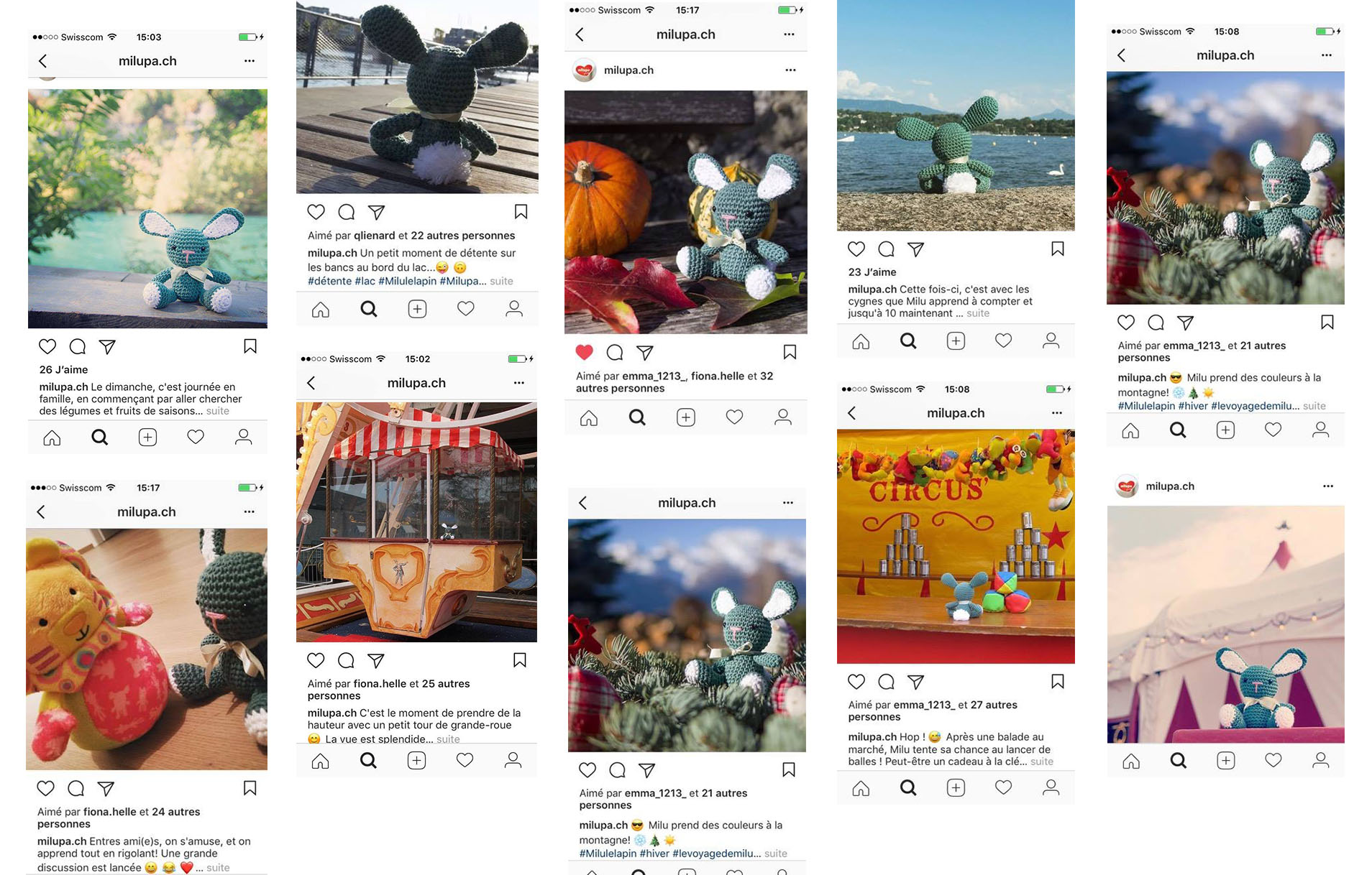 Campagne Instagram 1 Instagram Posts Milupa