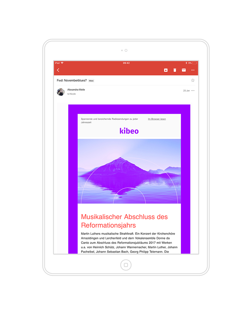 Une nouvelle apparence visuelle pour une association courageuse 7 ipad neu