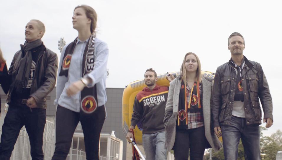 Les fans du SCB en route vers le stade