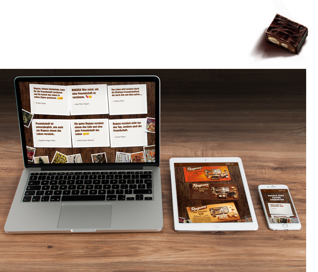 desktop mobile landingpage ragusa