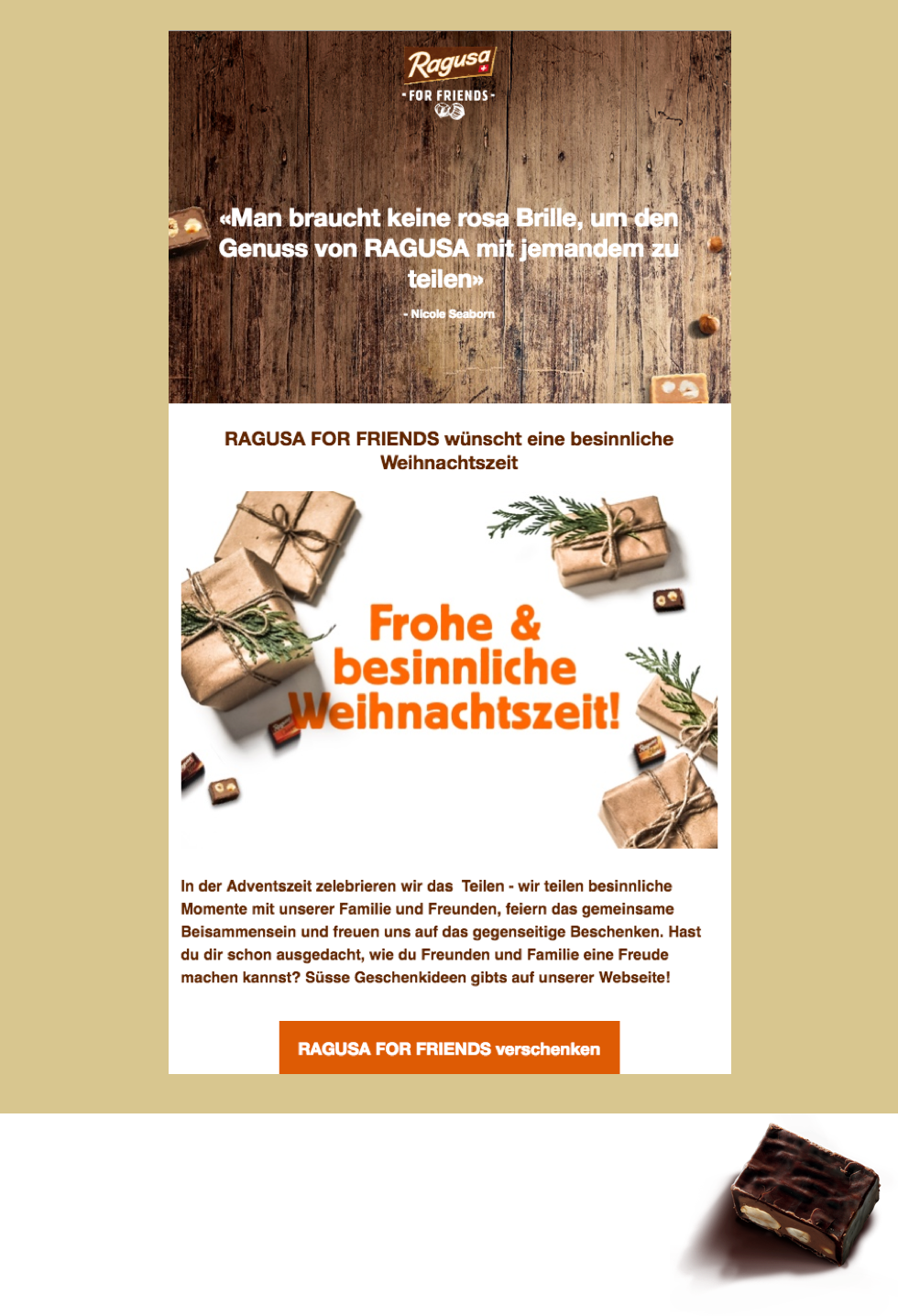 newsletter ragusa schweiz friends