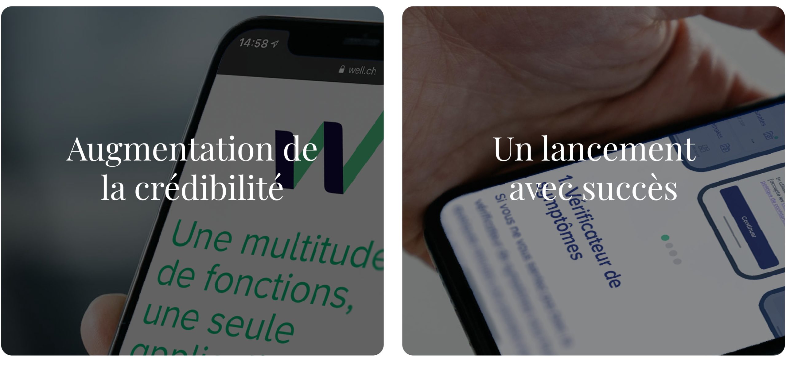 Un site en un temps record pour le secteur de la santé suisse 1 211018 CaseStudy Well FR scaled